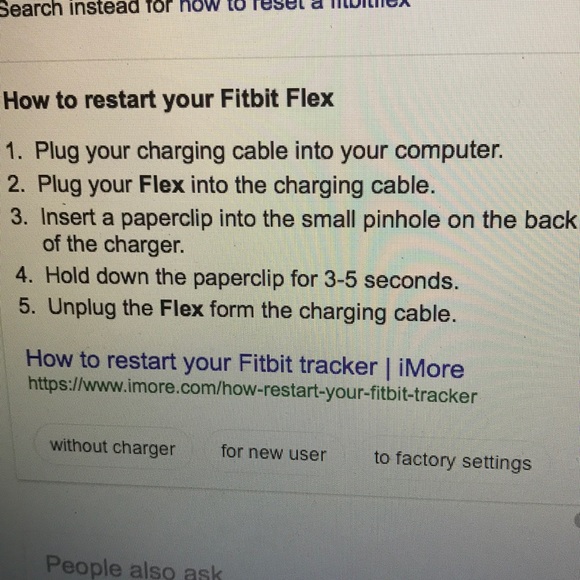 Fitbit Flex tracker. - Picture 3 of 3